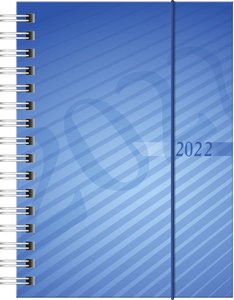 Wochenkalender Modell perfect/Technik I, 2022 PP-Einband blau