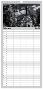 Familienplaner 2024 - Ein Blick auf Homberg an der Ohm mit 5 Spalten (Wandkalender, 21 x 45 cm) CALVENDO