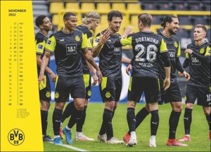 BVB Edition. Großer Wandkalender 2023. Einzigartiger Fotokalender mit allen Stars von Borussia Dortmund. Wandkalender XXL für Fußballfans. Querformat 68x49 cm