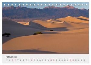 Kalifornien - Küsten und Wüsten, Städte und Berge (Tischkalender 2024 DIN A5 quer), CALVENDO Monatskalender
