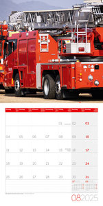 Feuerwehr Kalender 2025 - 30x30