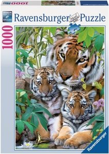 Ravensburger 19117 - Tigerfamilie, Puzzle, 1000 Teile