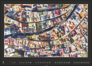 Die Erde von oben Kalender 2024. Großer Foto-Wandkalender XXL. Landschaften-Kalender 2024 mit atemberaubenden Fotos aus der Vogelperspektive. 68x49 cm. Querformat.