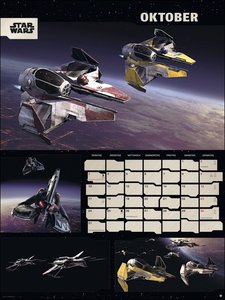 Star Wars Broschur XL Kalender 2022