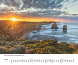 Licht in der Landschaft 2024 – Wandkalender 60,0 x 50,0 cm – Spiralbindung
