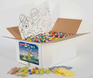 Fischertechnik 49114 - fischerTiP creativ Box XXL, Bastelset für Kinder ab 3 Jahren