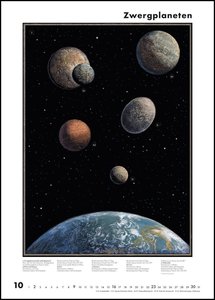 Das Planetarium 2022 - Astronomie im Wand-Kalender - Illustriert von Chris Wormell - Poster-Format 50 x 70 cm