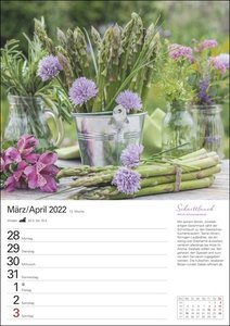 Kräuter und Gewürze Kalender 2022