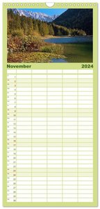 Familienplaner 2024 - Mittenwald - Perle des Werdenfelser Landes mit 5 Spalten (Wandkalender, 21 x 45 cm) CALVENDO