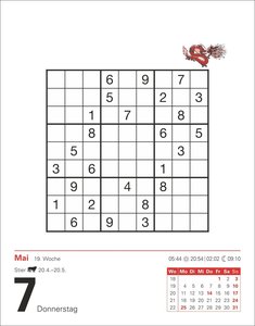 Sudoku Tagesabreißkalender 2026
