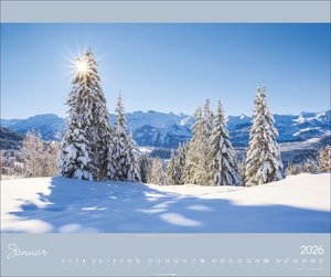 Alpen im Licht Kalender 2026