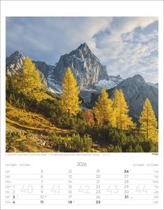 Alpen Kalender 2026
