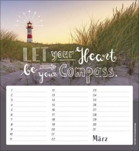 Geburtstagskalender Im herzen barfuß