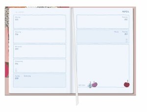 Rosina Wachtmeister Kalenderbuch A6 2023. Kalender im praktischen Taschenformat, mit viel Raum für Notizen und den bekannten Katzenbildern. Chefplaner 2023 für Übersicht im Alltag.