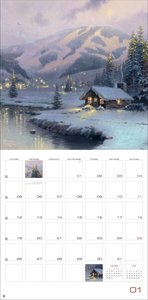 Thomas Kinkade: Land of Light Broschurkalender 2026