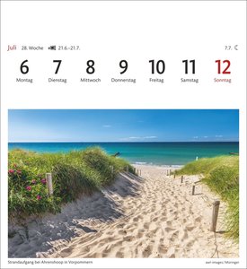 Ostseeküste Sehnsuchtskalender 2026