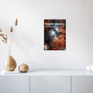 Stephen Hawking - Universum Wochenplaner 2026 - 53 faszinierende Bilder und Zitate