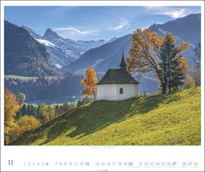 Die Schweiz Kalender 2022