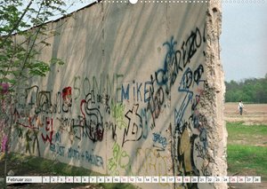 Mauerfall Berlin 1989 - 1990 (Premium, hochwertiger DIN A2 Wandkalender 2023, Kunstdruck in Hochglanz)