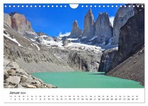 Südamerika - Vom Reich der Inka bis nach Patagonien (Wandkalender 2024 DIN A4 quer), CALVENDO Monatskalender