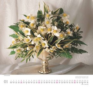 Geliebte Blumensträuße 2025 – DUMONT Wandkalender – mit allen wichtigen Feiertagen – Format 38,0 x 35,5 cm