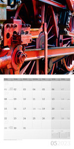 Lokomotiven Kalender 2023 - 30x30