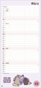 Pusheen Planer für zwei Kalender 2022