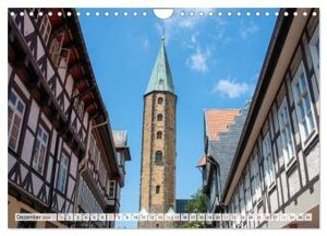 Historisches Goslar - Niedersachsen (Wandkalender 2024 DIN A4 quer), CALVENDO Monatskalender