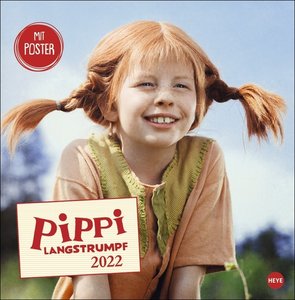Pippi Langstrumpf Broschurkalender 2022