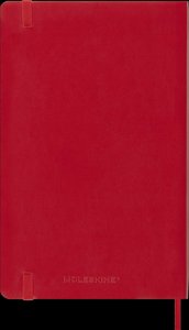 Moleskine 12 Monate Tageskalender 2024, Large/A5, Scharlachrot