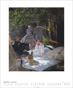 Claude Monet Im Garten Kalender 2026