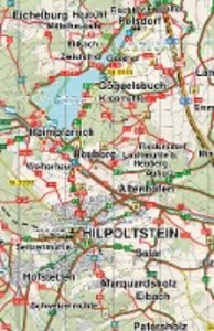 Nürnberg Süd, Wander - Radkarte 1 : 50 000
