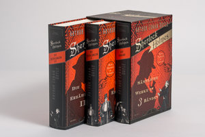 Sherlock Holmes - Sämtliche Werke in 3 Bänden (Die Erzählungen I, Die Erzählungen II, Die Romane) (3 Bände im Schuber)