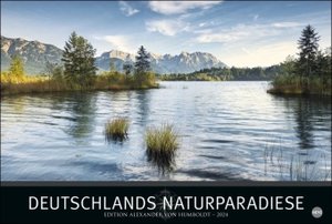 Deutschlands Naturparadiese Kalender 2024. Großer Foto-Wandkalender XL. Landschaften-Kalender 2024 mit atemberaubenden Fotos. 58x39 cm Querformat.