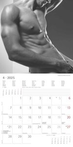 Masculine 2025 - Broschürenkalender 30x30 cm (30x60 geöffnet) - Kalender mit Platz für Notizen - Maskulin - Bildkalender - Wandplaner - Erotikkalender