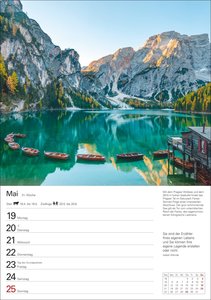 Südtirol Wochenplaner 2025