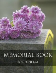 Memorial Book For Funeral
