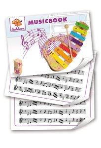 Eichhorn 100003482 - Musik Xylophon 8 Töne, Kinder-Musikinstrument
