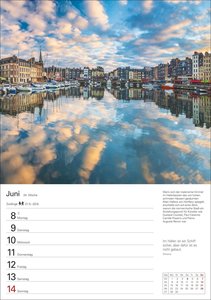 Bretagne und Normandie Wochenplaner 2026