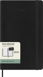 Moleskine 12 Monate Wochen Notizkalender Deutsch 2025, Large/A5
