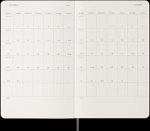 Moleskine 18 Monate Wochen Notizkalender 2024/2025, L/A5