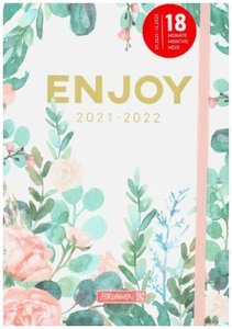 Schülerkalender 2021/2022 (18 Monate) Enjoy, A5
