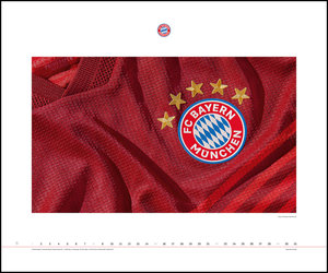 FC Bayern München 2022 Wand-Kalender - Fußball-Kalender - Fan-Kalender - 60x50 - Sport