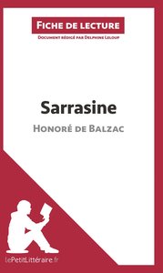 Sarrasine d'Honoré de Balzac (Fiche de lecture)