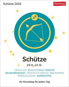 Schütze Sternzeichenkalender 2026
