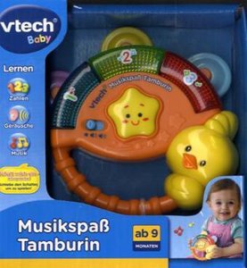 VTech 80-117604 - Musikspaß Tamburin
