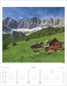 Alpen Kalender 2026