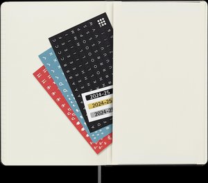 Moleskine 18 Monate Wochen Notizkalender 2024/2025, L/A5