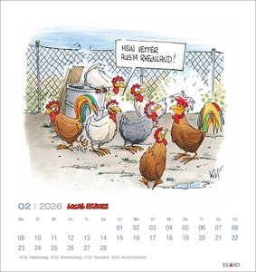Local Heroes Postkartenkalender 2026
