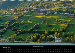 Norwegen (Wandkalender 2022 DIN A2 quer)